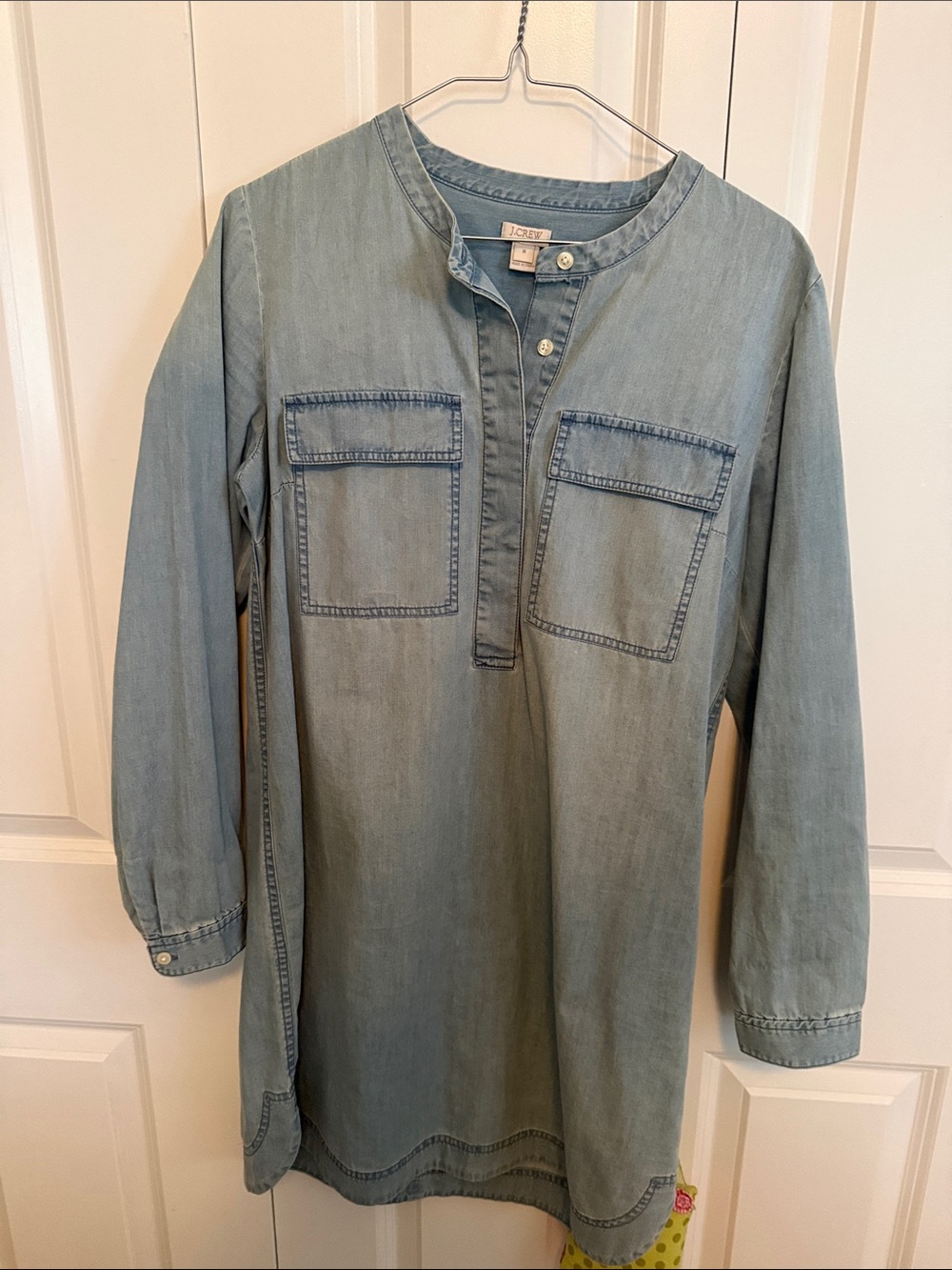 J. Crew Light Blue Denim Tunic dress
